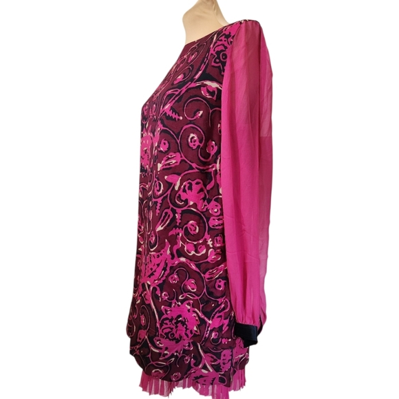 TORY BURCH🔖NWT! "Dorrance" Wool & Silk Shift Dress - Size 12 - Picture 7 of 17